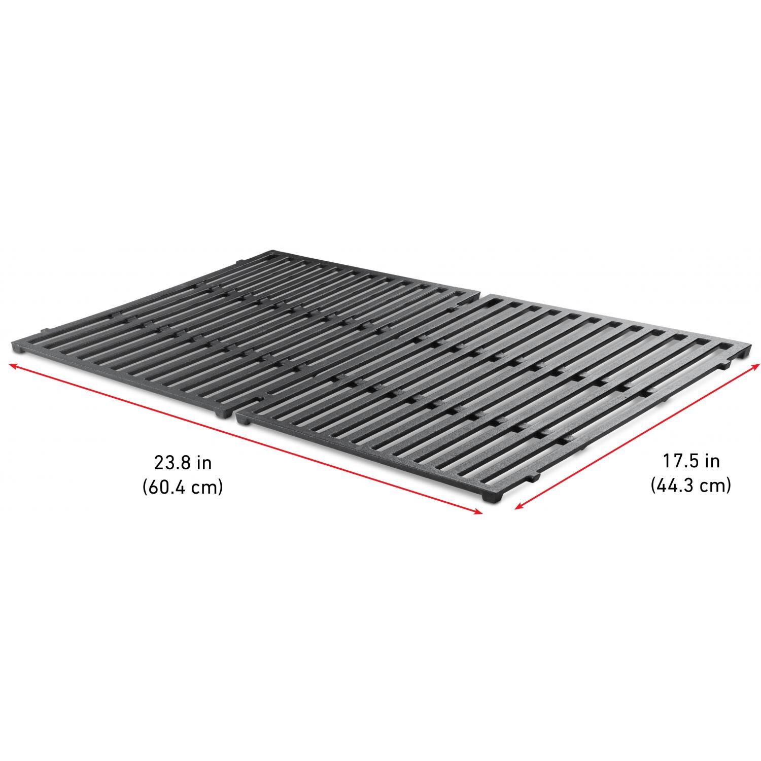 Weber 7638 Porcelain-Enameled Cooking Grates For Genesis B and Spirit 300 Series Gas Grills