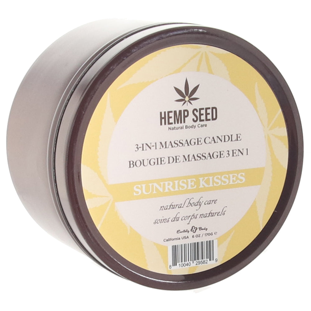 3-in-1 Massage Candle 6oz/170g in Sunrise Kisses