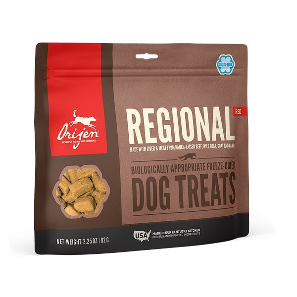 ORIJEN Freeze Dried Regional Red Dog Treats andndash; Pet Empire and Supplies