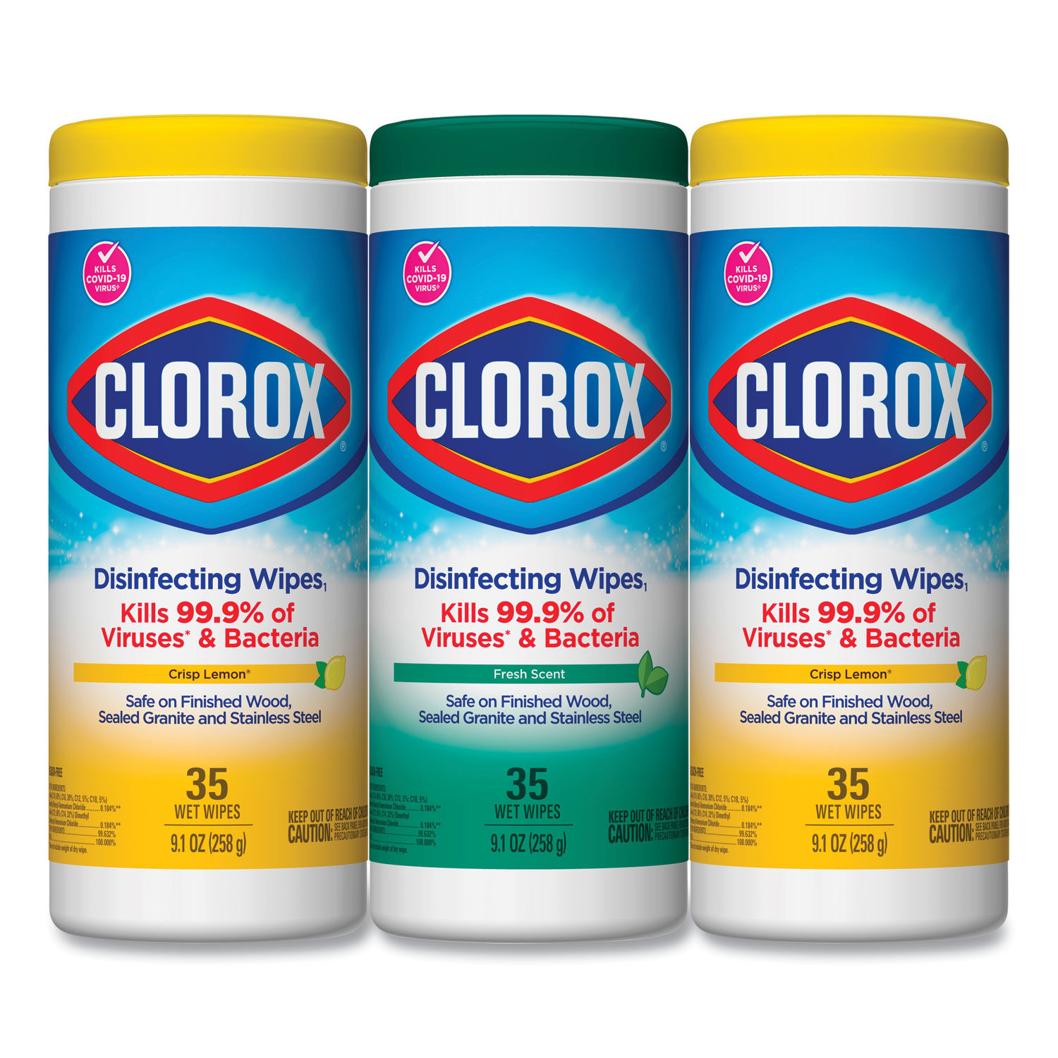 Disinfecting Wipes by Cloroxandreg; CLO30112