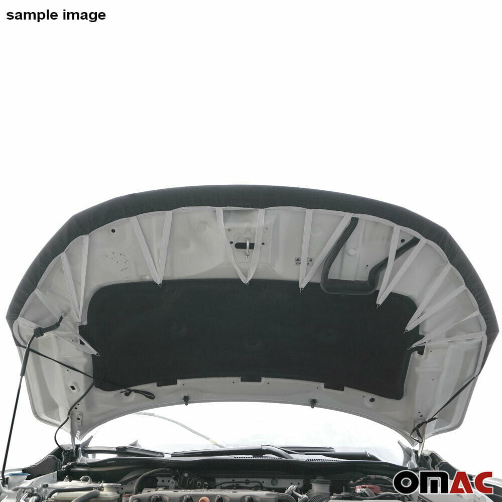 OMAC USA Carbon Hood Cover Mask Vinyl Bonnet Bra Protector for Honda Civic 1995-2000