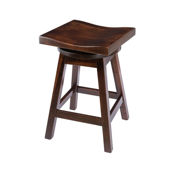 Swivel Urban Bar Stool in Maple Wood