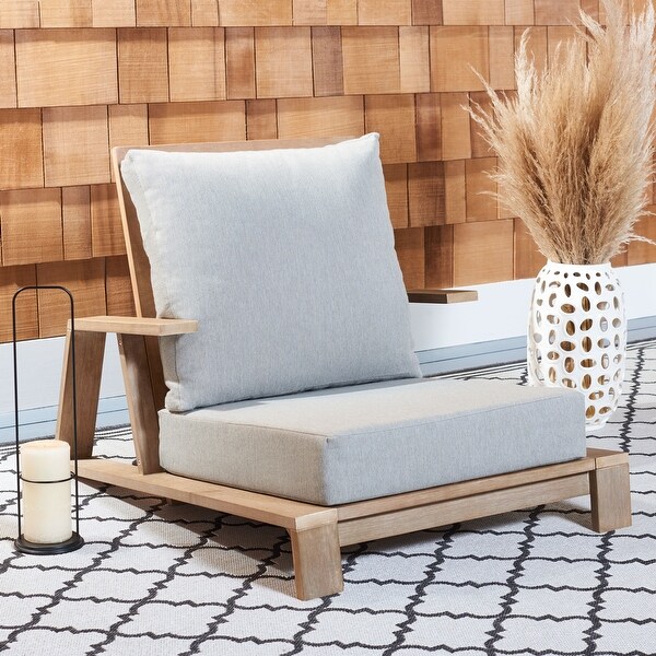 SAFAVIEH Couture Lanai Wood Patio Chair.