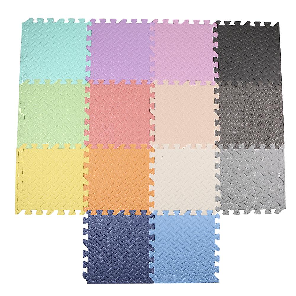 12 Pcs Foam Tiles，12 Pcs Finishing Borders