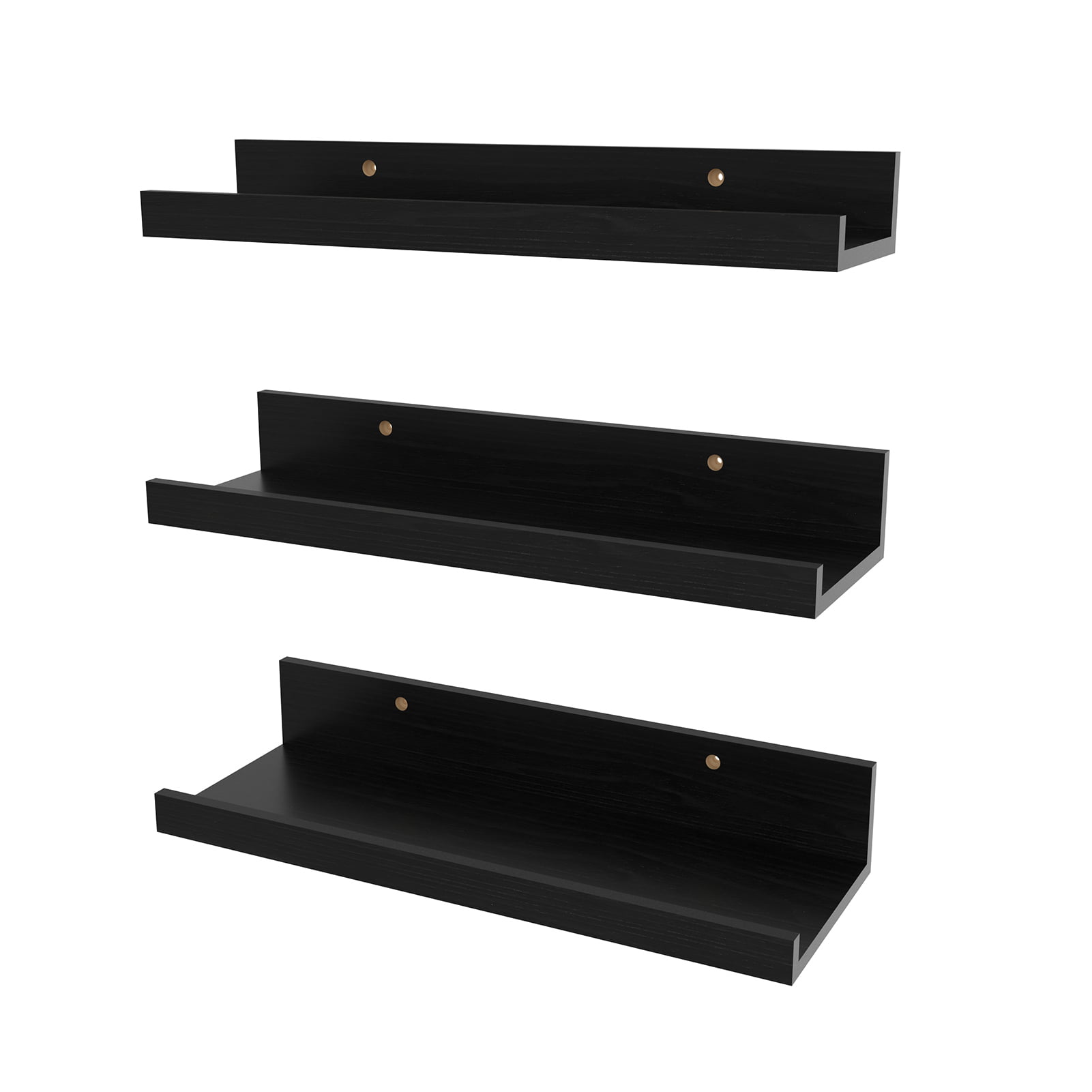 Floating Wall Shelf Set of 3, 15.75