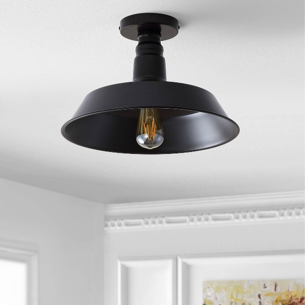 Led Metal Semi Flush Mount Oil Rubbed Bronze Jonathan Y