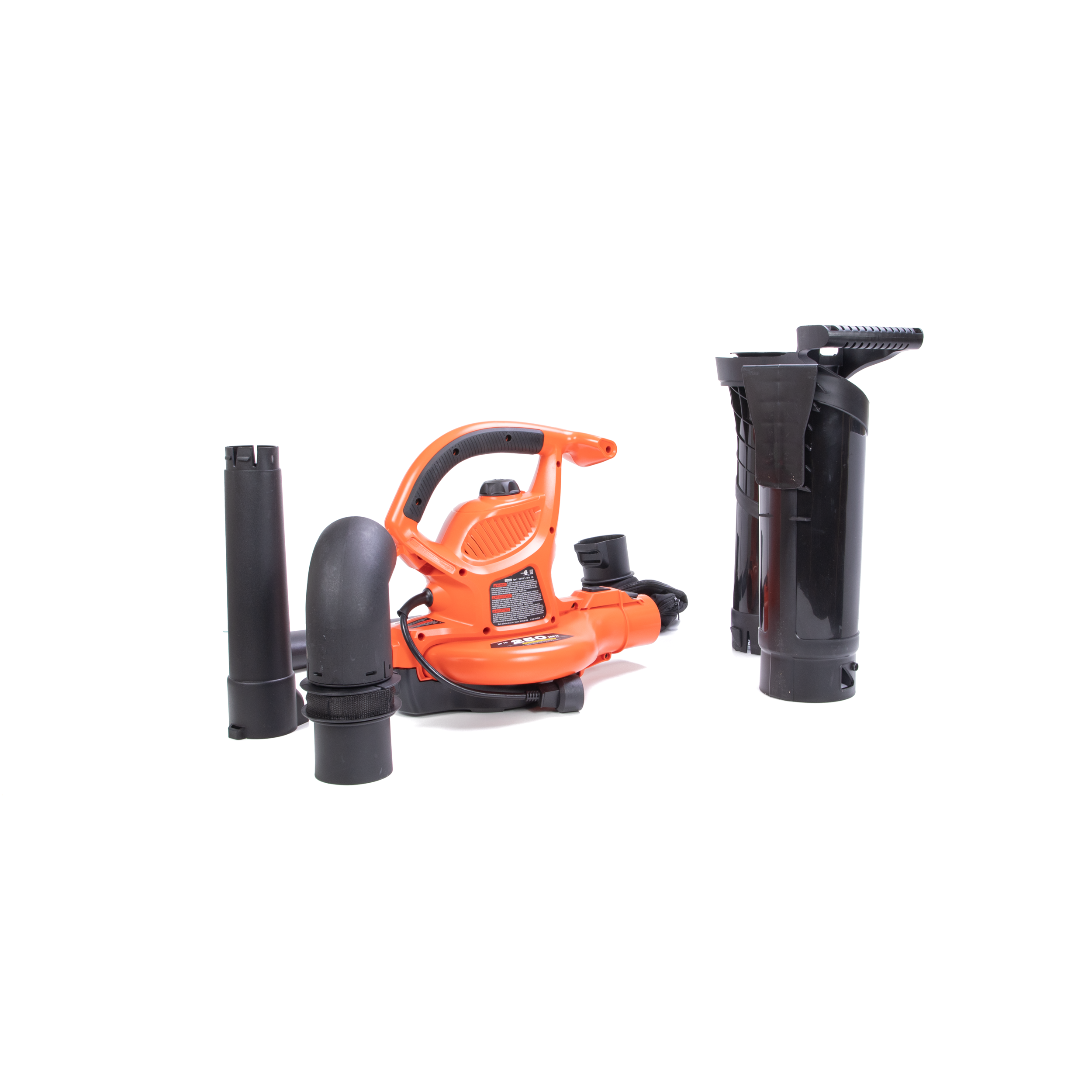 Leaf Blower & Leaf Vacuum, 3-in-1, 12-Amp, 250-MPH, 400-CFM