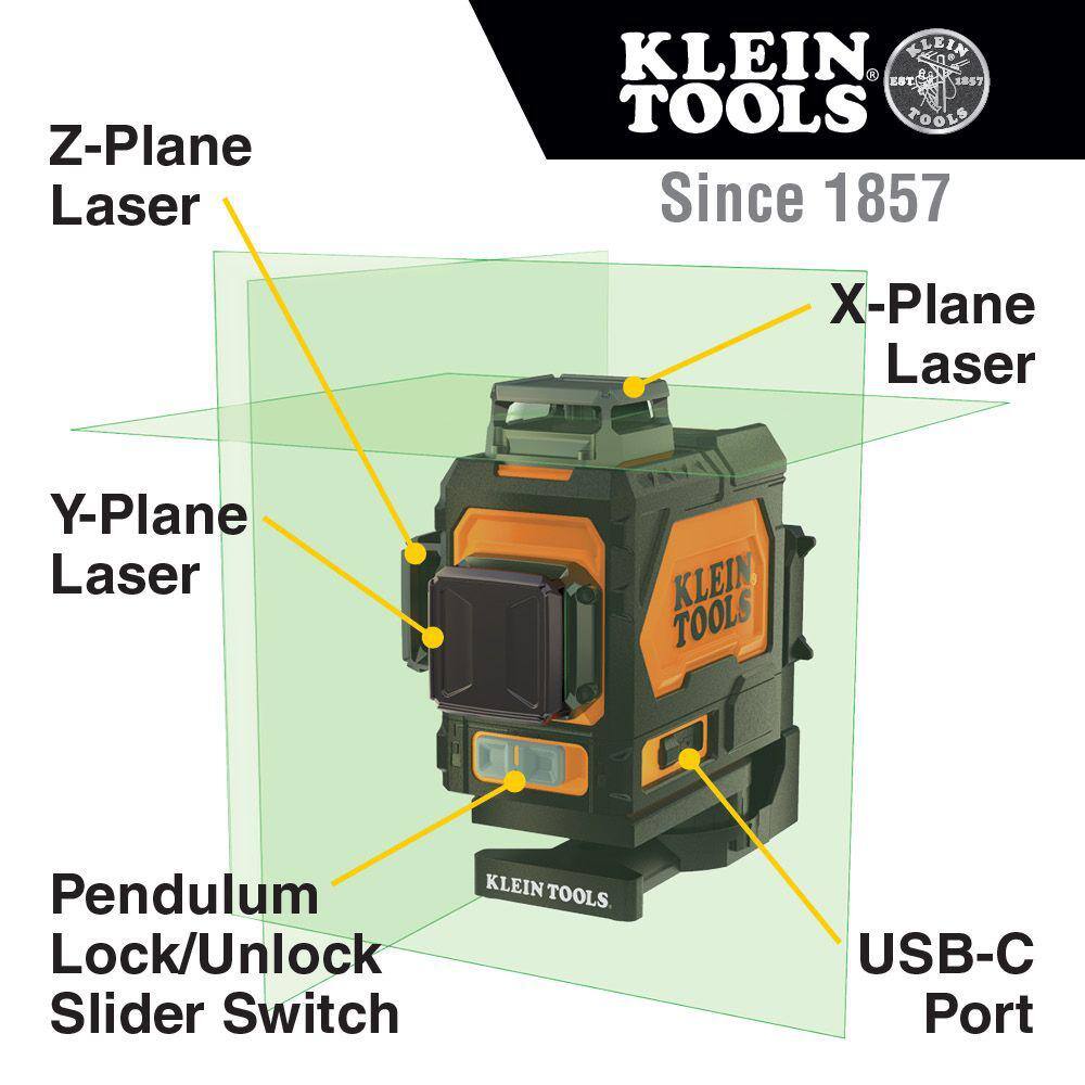 Klein Tools Laser Level Kit 2-Piece 80078