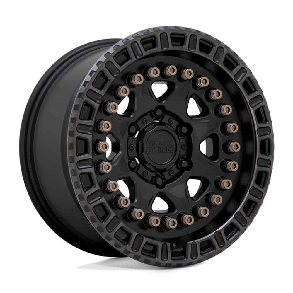 Black Rhino BLCBN 18X9 6X135 M-BLK MACH-RNG 10MM