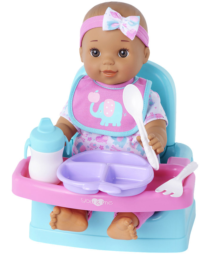 You and Me Hungry Baby 14 Doll Created for You by Toys R Us