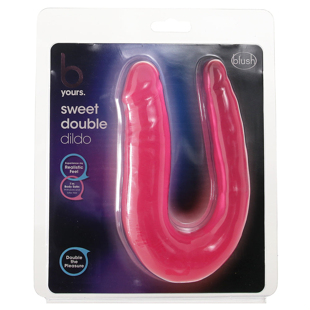 B Yours Sweet Double Dildo in Pink