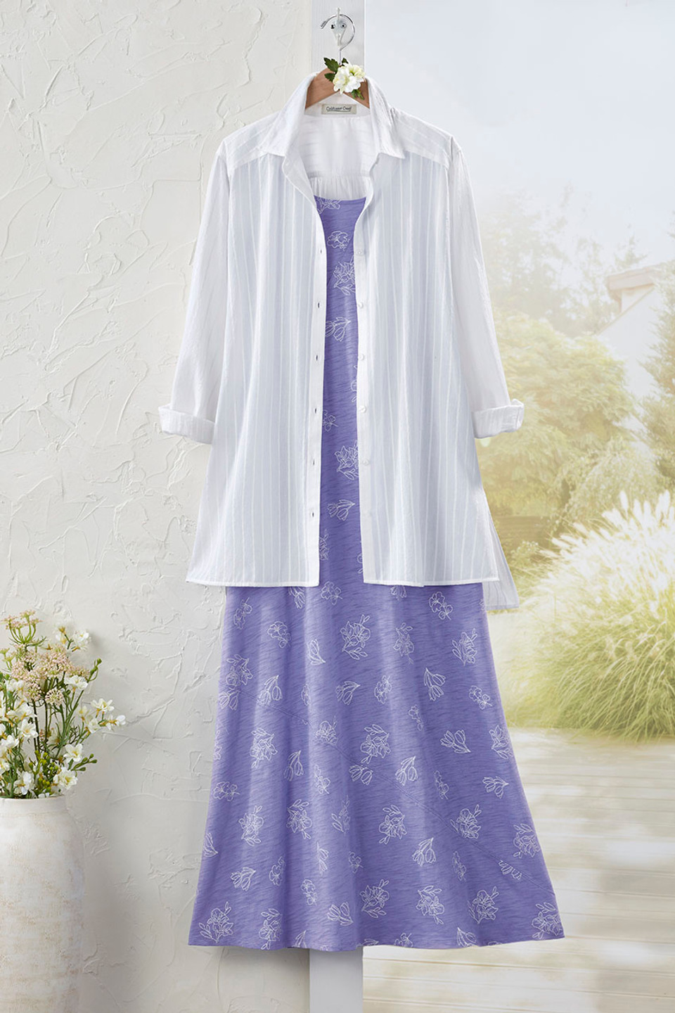Fresh Impressions Seamed Dress - Coldwater Creek