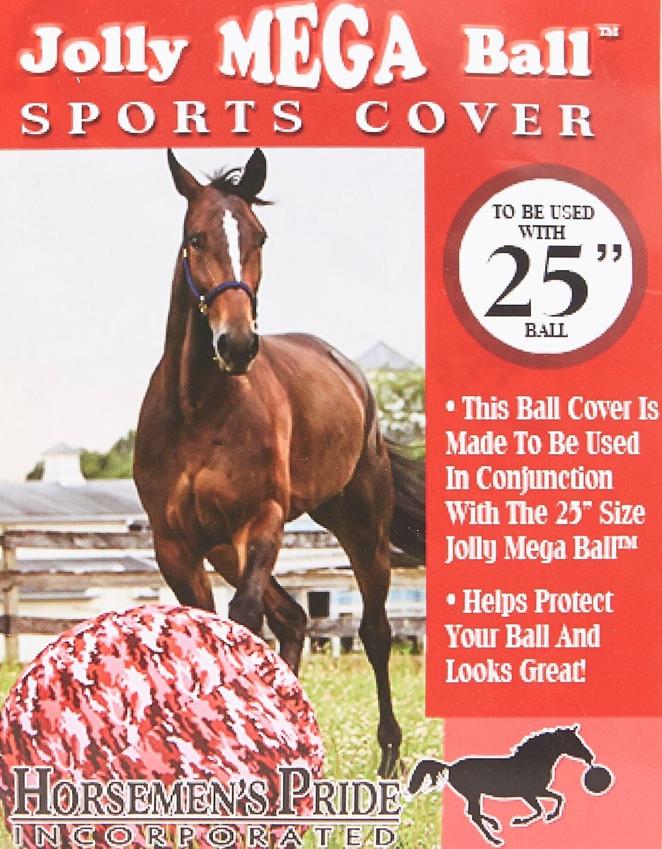 Horsemen's Pride Mega Ball Cover Horse Toy， Beach Ball