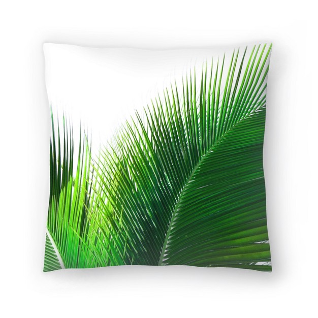 Single Palm Leaf By Tanya Shumkina Throw Pillow Americanflat Botanical