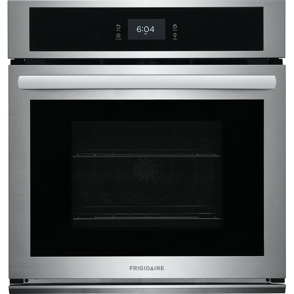 Frigidaire 27-inch, 3.8 cu.ft. Built-in Single Wall Oven with Convection Technology FCWS2727AS