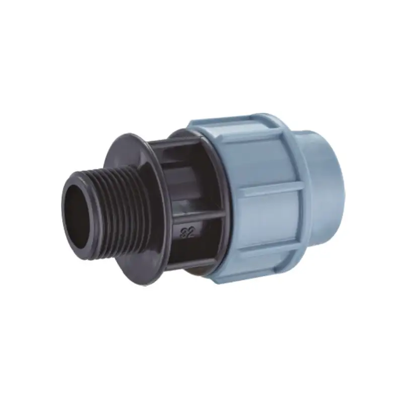 Size Italian Type Water Irrigation System PP Pipe Compression Fitting