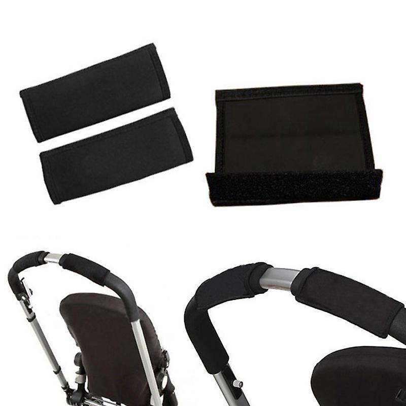 2pcs Baby Stroller Grip Cover Skid Resistance Wheelchairs Poussette Non-slip Mat Hand Protector Cover Tools Carro