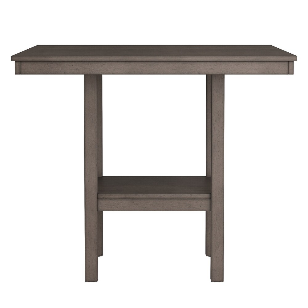 CorLiving Tuscany Washed Grey Counter Height Dining Table