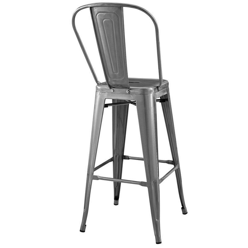 Modway Promenade Metal Bar Side Stool