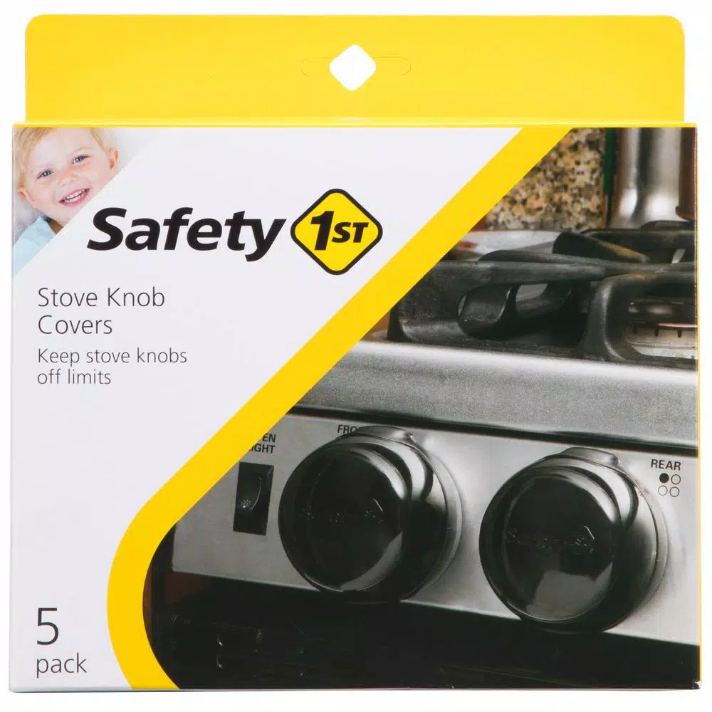 Safety 1st Stove Knob Covers Decor Door Lock (5-Pack) and#8211; XDC Depot