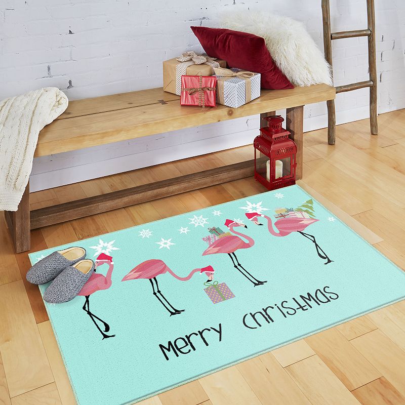 Mohawk® Home Prismatic Flamingo Presents Rug