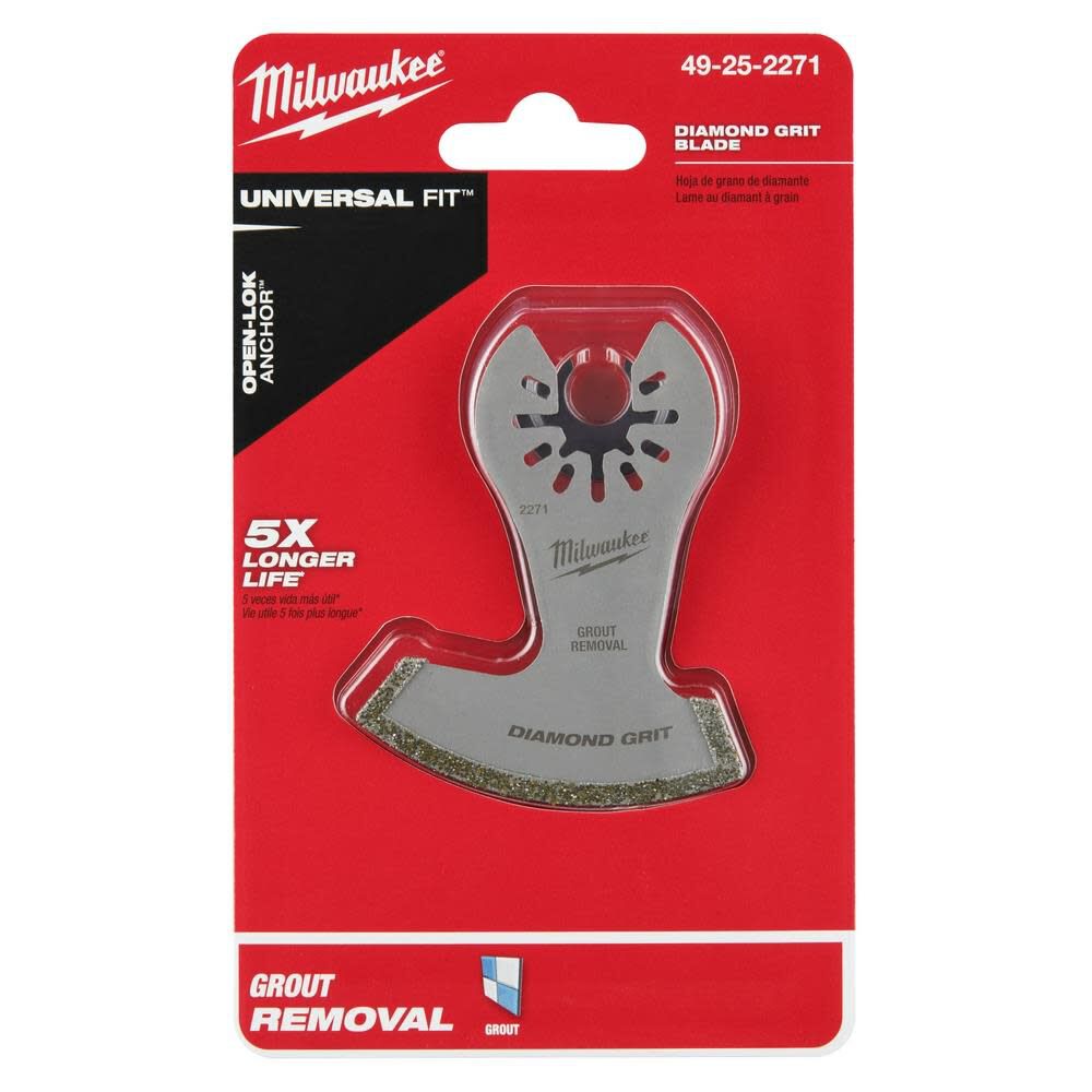 Milwaukee OPEN-LOK DIAMOND GRIT BOOT BLADE 1PK 49-25-2271 from Milwaukee