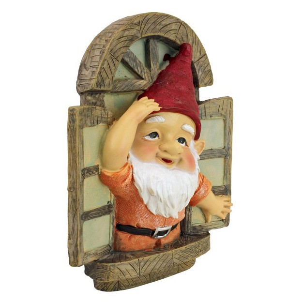 Design Toscano The Knothole Gnomes Garden Welcome Tree Sculpture