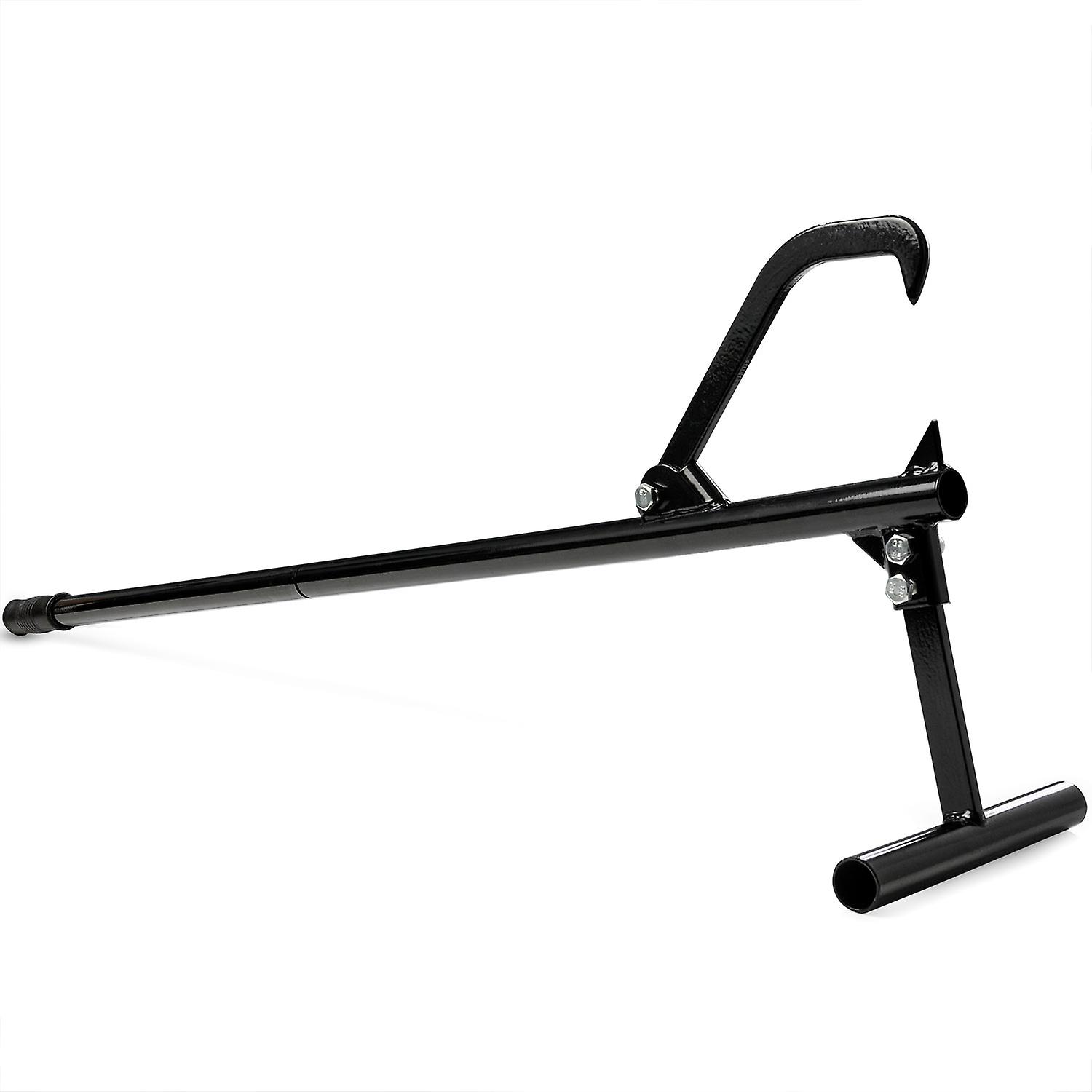 Steel Handled Timberjack - Log Roller Grabber Cant Hook and Cutting Jack (Cant Hook， Cant Dog， Log Jack， Log Stand， Log Peavey)