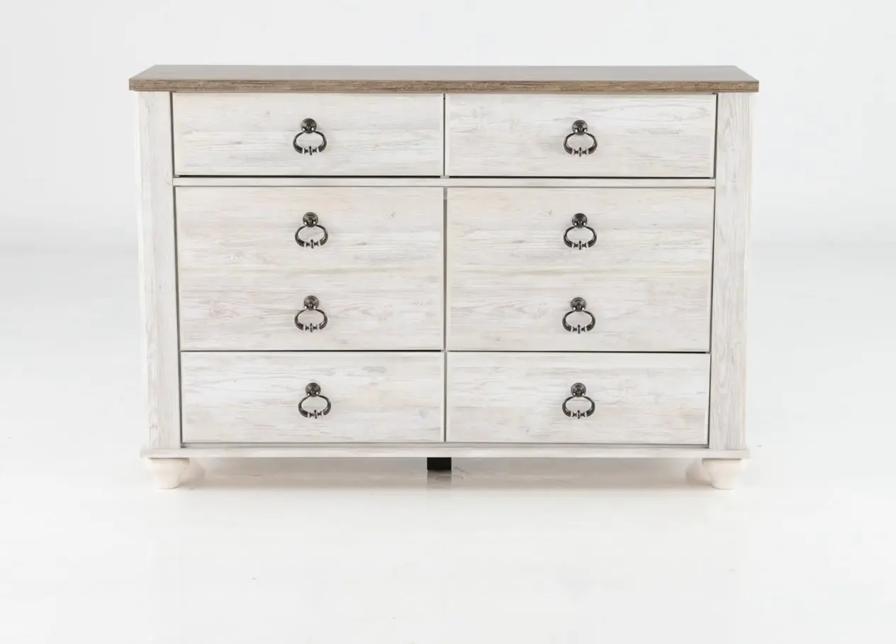 Millhaven Whitewash Dresser