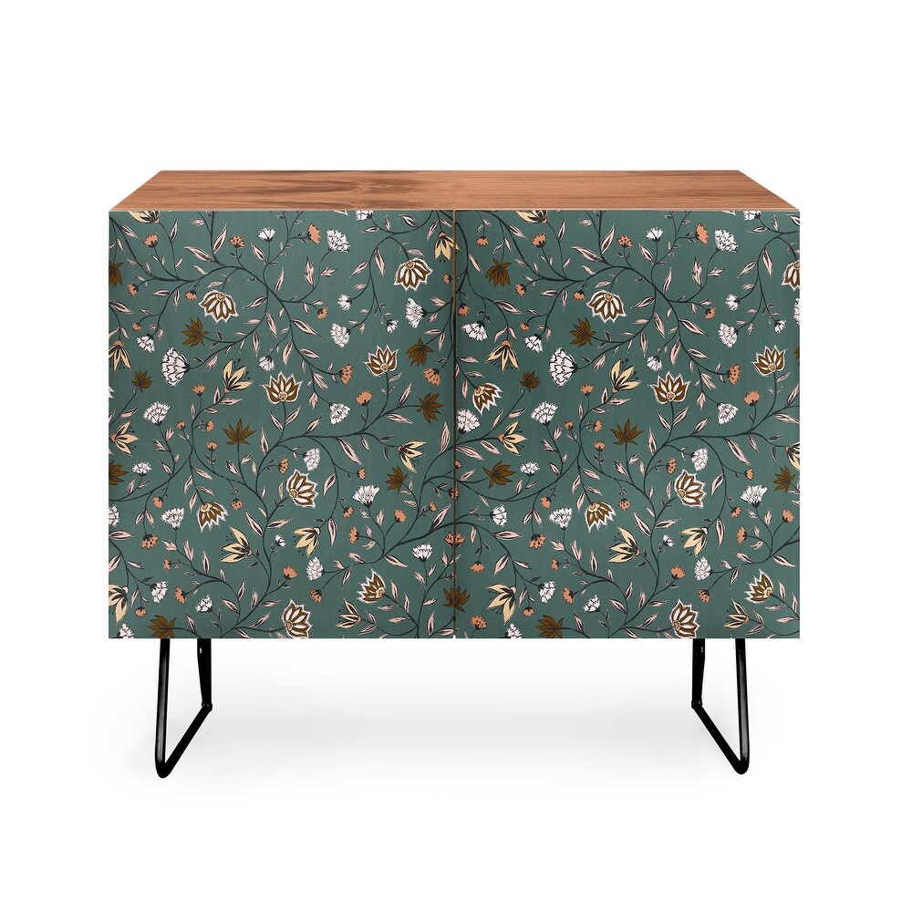 Heather Dutton Solstice Boho Geometric Made to Order Credenza Cabinet