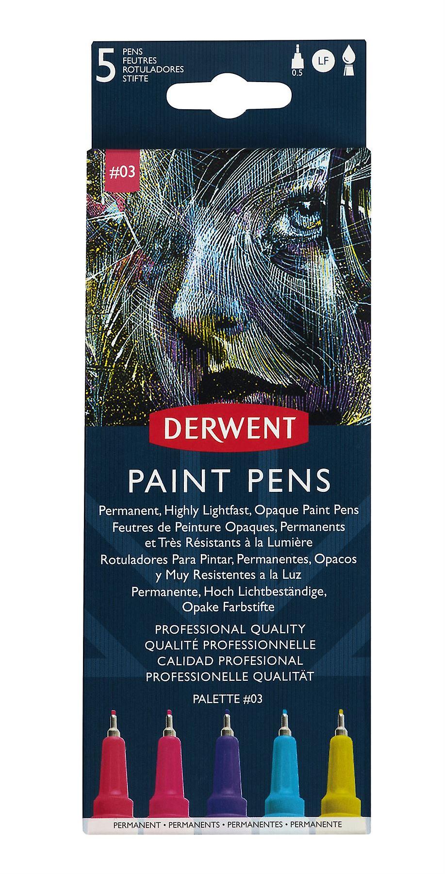 Derwent Paint Pens Palette Set #3