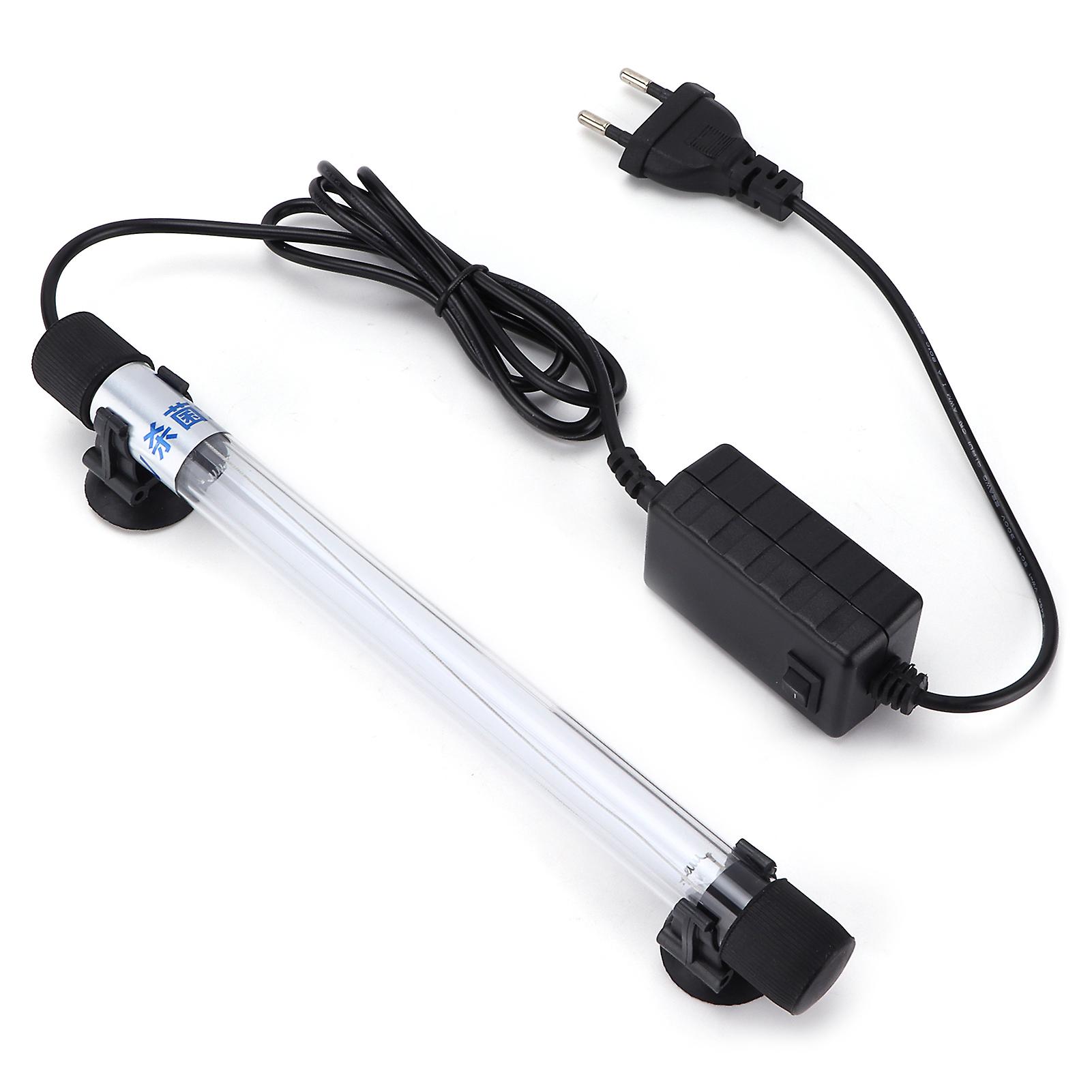 Aquarium Submersible Clean Light Uv Sterilizer Green Algae Clean Lamp For Fish Tanks Pondeu Plug 220240v 5w