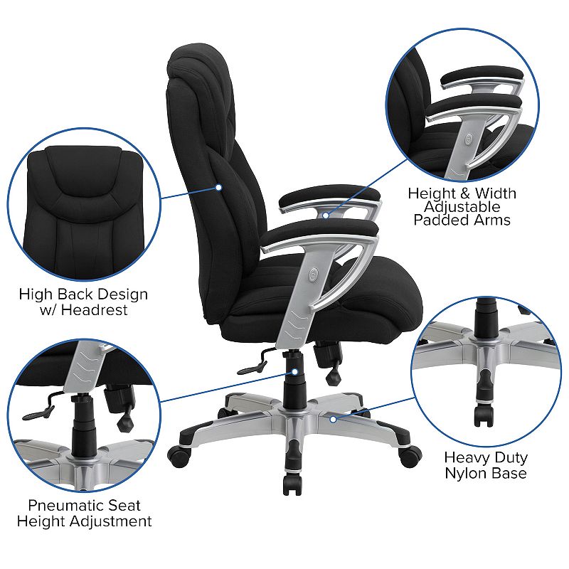 Flash Furniture Hercules Series Big and Tall Ergonomic Office Chair