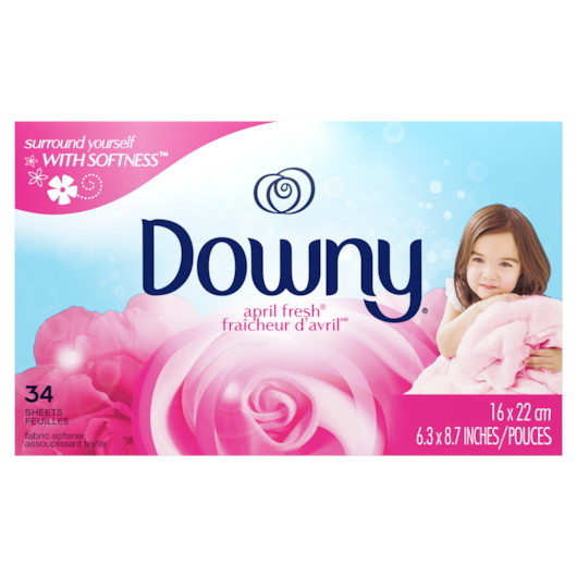 Downy Sheet April Fresh  34 Count  12 per case