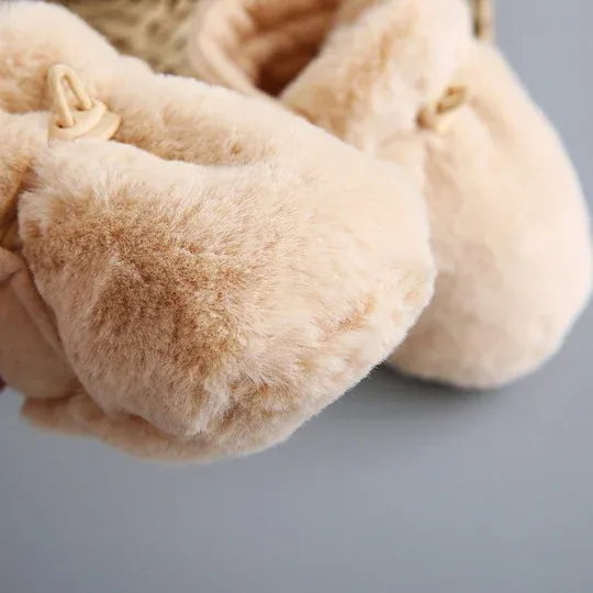 🔥BIG SALE - 49% OFF🔥🔥Baby Cartoon Plush Cotton Toddler Shoes