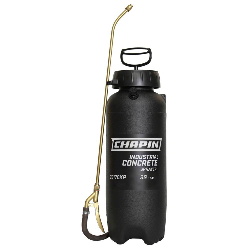 Chapin 3 Gal. Industrial Concrete Sprayer for Curing Compounds Form Oils Waterproofing and Coatings 22170XP