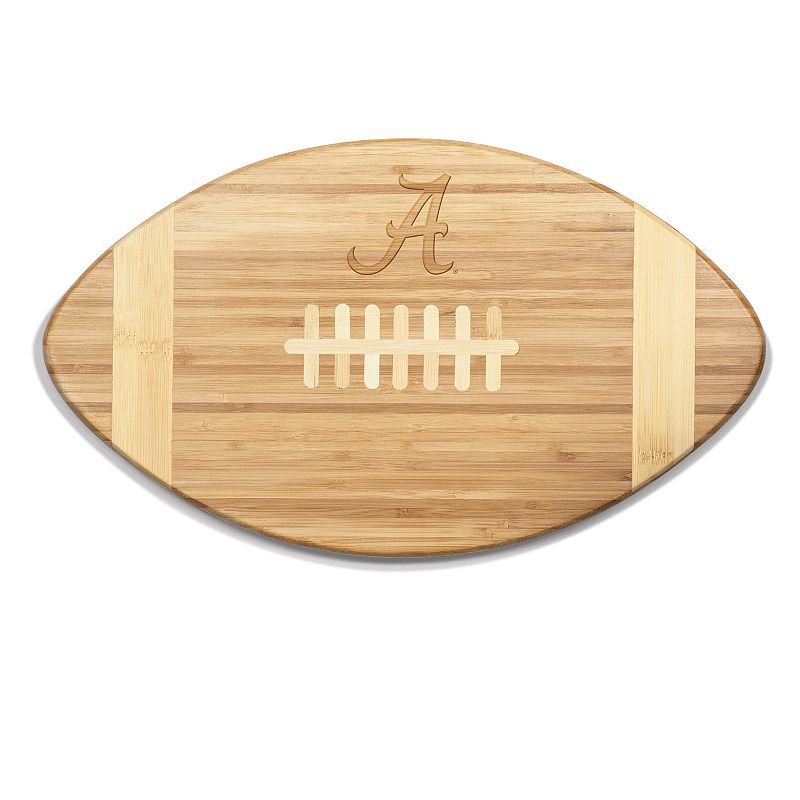 Alabama Crimson Tide Touchdown Football Cutting Board Serving Tray