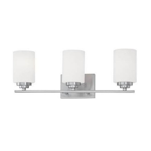 Millennium Lighting Durham 3 Light Vanity Satin Nickel