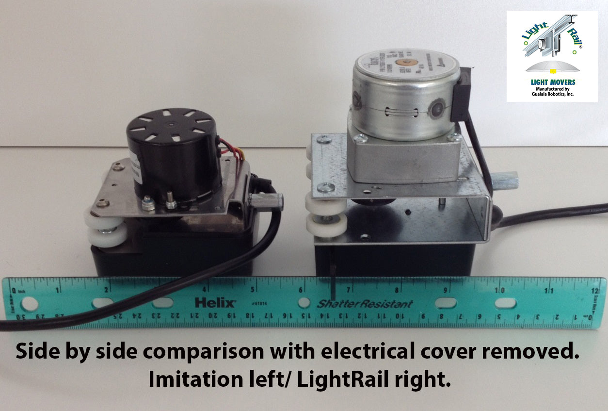 LIGHT RAIL 3.5 ID9 10 RPM Intelli-Drive Self-Propelled Grow Light Mover Motor