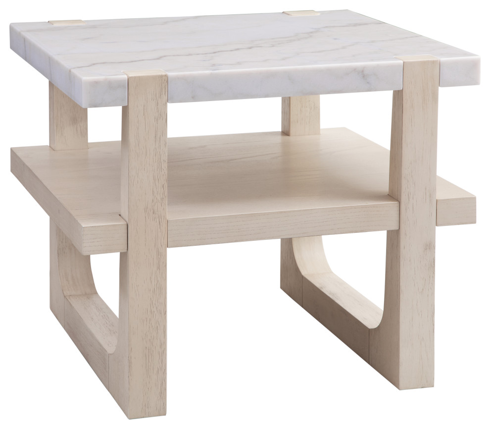 Newport Rectangular End Table   Transitional   Side Tables And End Tables   by BASSETT MIRROR CO.  Houzz