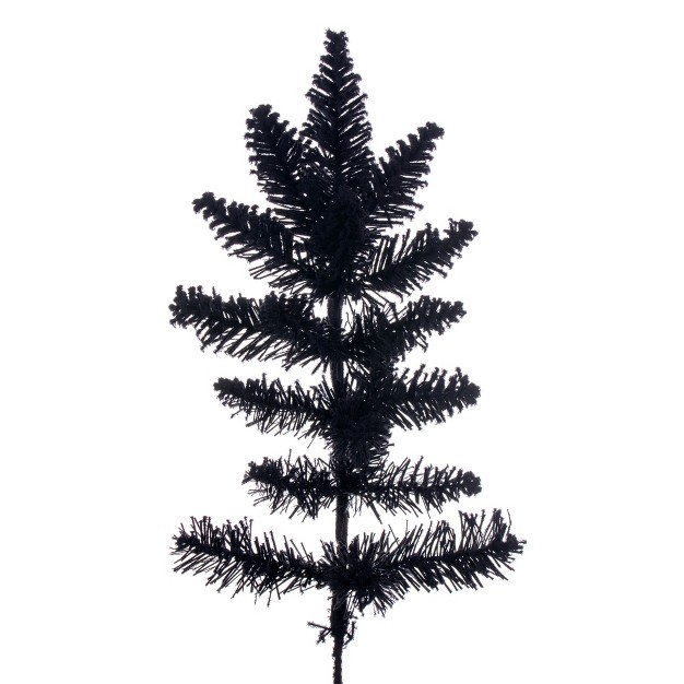 Vickerman Artifical Flocked Black Fir Christmas Tree