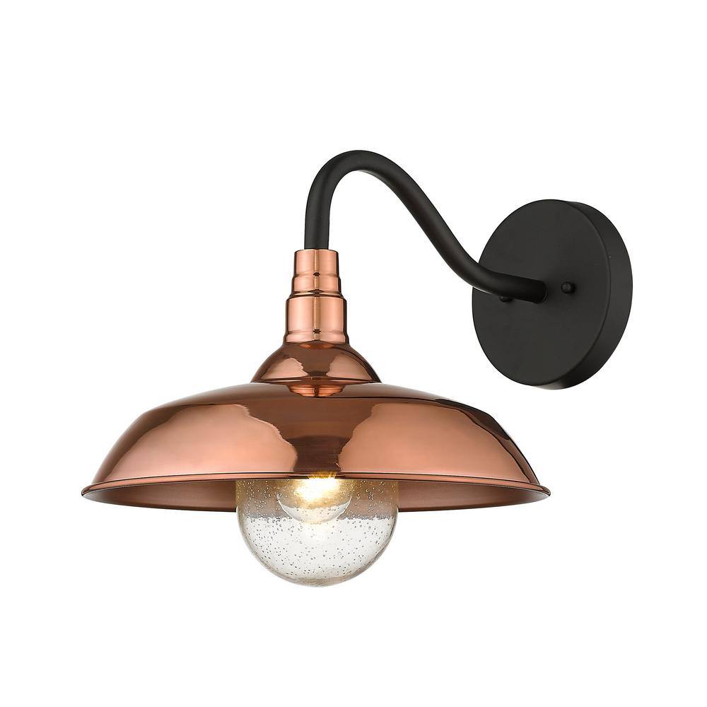 Acclaim Lighting Burry 1-Light Copper Outdoor Wall Sconce 1742CO