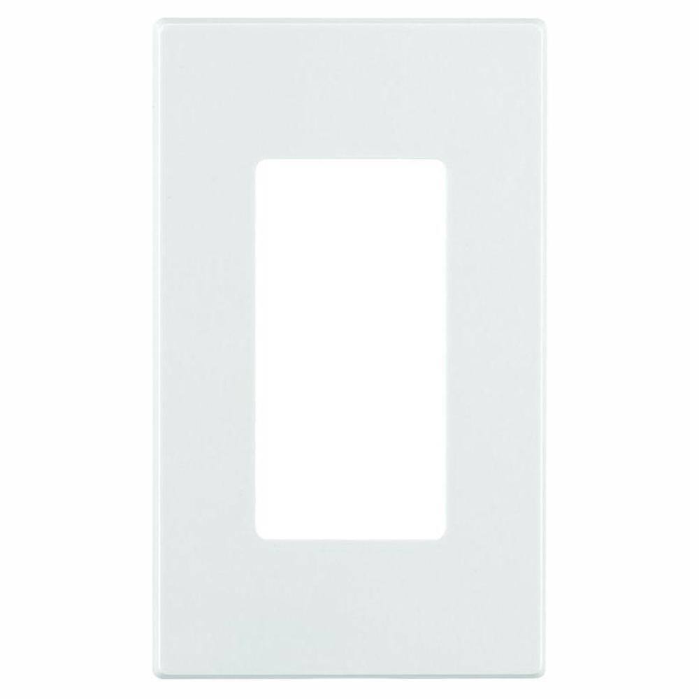 Leviton White 1-Gang DecoratorRocker Wall Plate (15-Pack) VB1-80301-THD