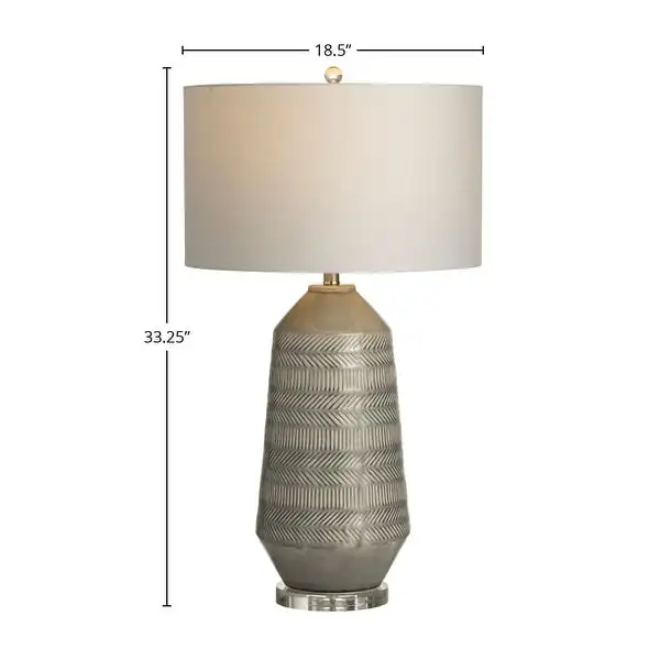 Sherie 3-Way Ceramic Table Lamp