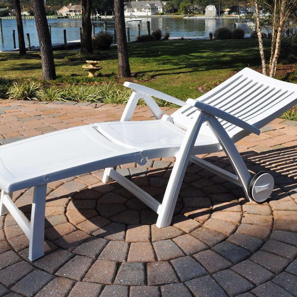 KETTLER Roma Resin Patio Multi-Position Lounger