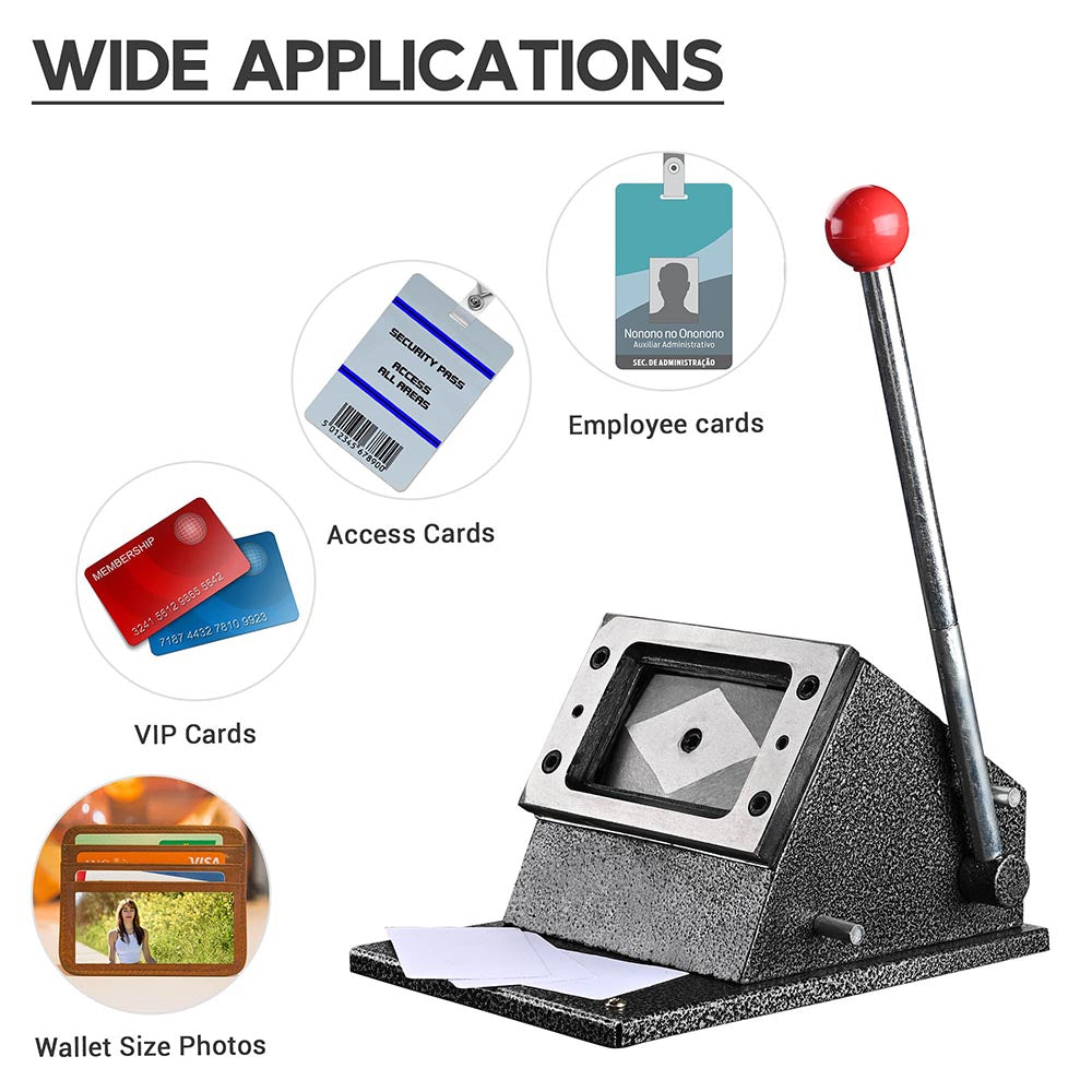 Yescom Heavy Duty Business Name ID Card Die Cutter
