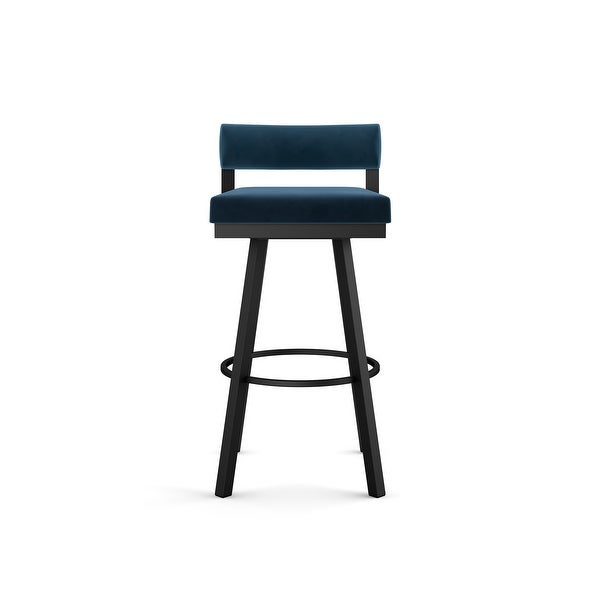 Amisco Travis Swivel Counter and Bar Stool