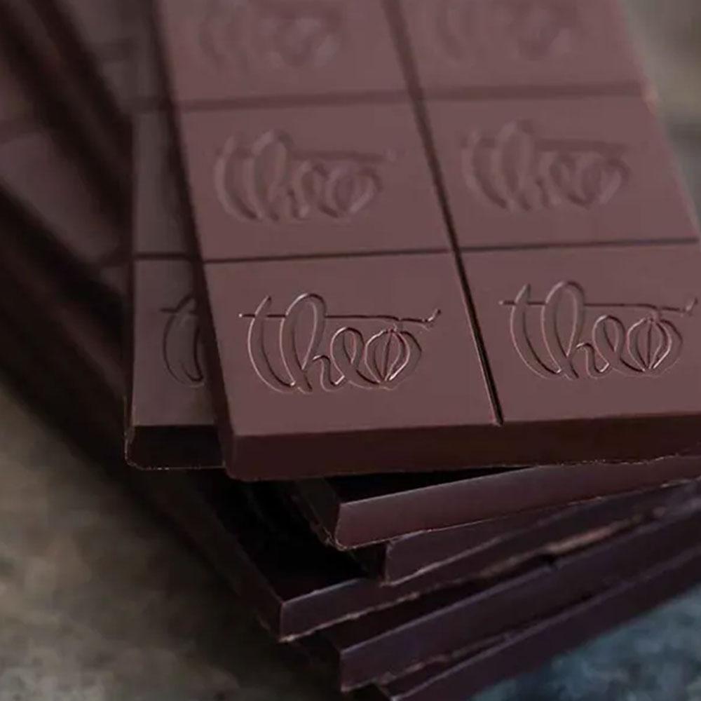 Theo Dark Chocolate Salted Almond Bar