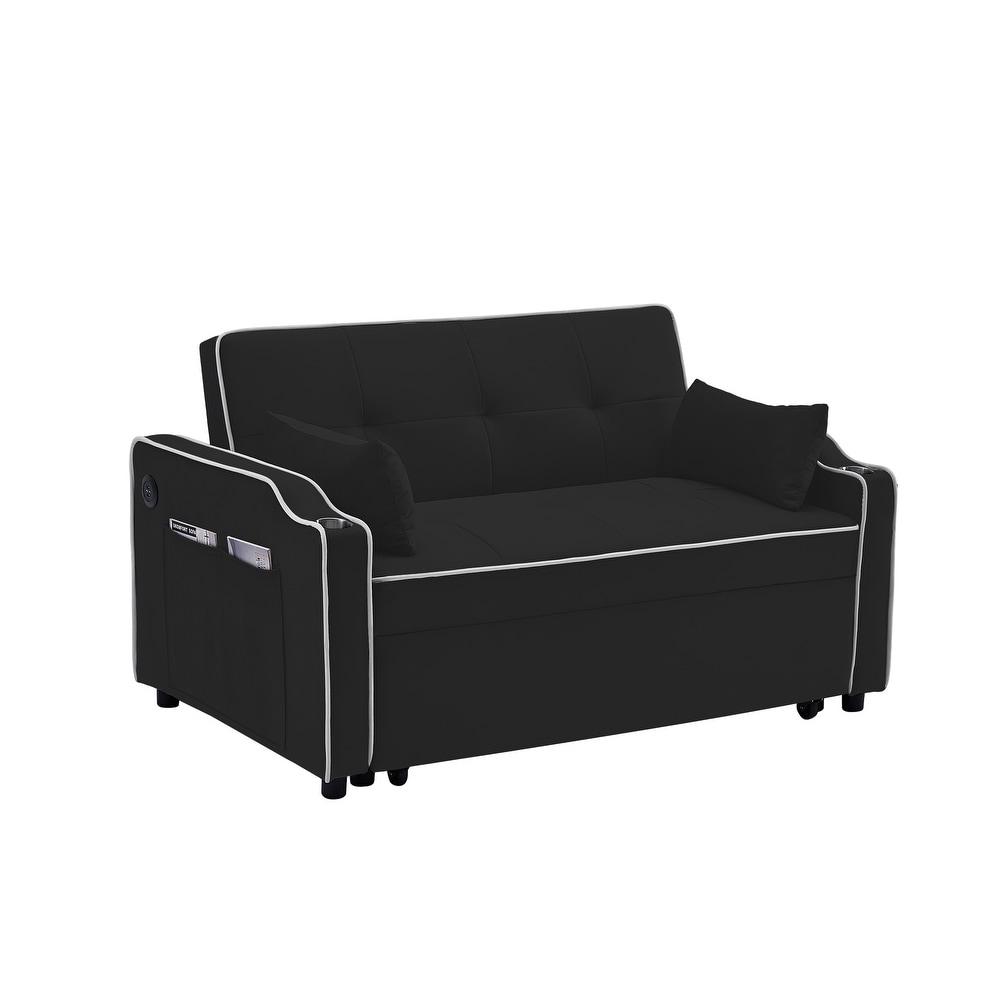 Ouyessir 3 in 1 Multi Functional Convertible Sleeper Sofa Bed