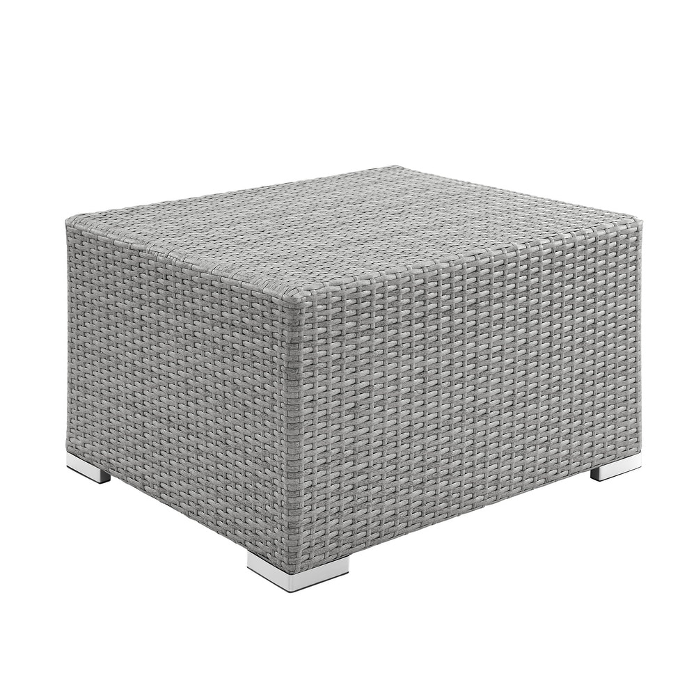 Corvus Martinka 11 piece Grey Wicker Patio Furniture Chat Set